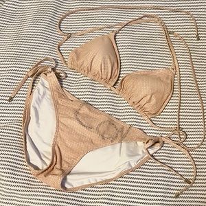 Excellent condition Nude bikini set - Medium
